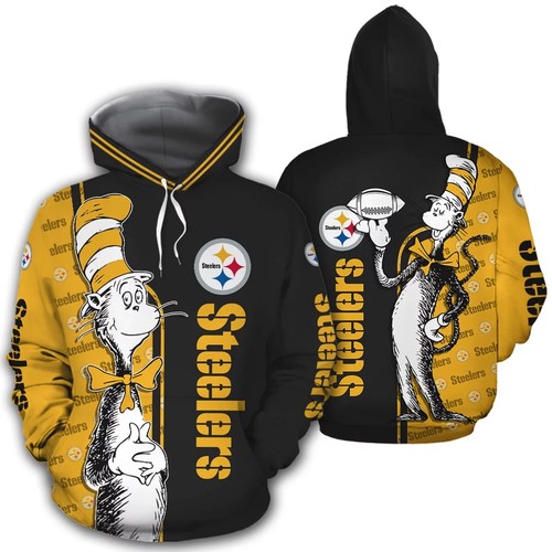 Amazon Sports Team Official Nfl Pittsburgh Steelerss Custom Hoodie 3D