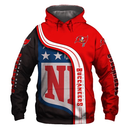 Amazon Sports Team Official Nfl Tampa Bay Buccaneers Hoodie 3D