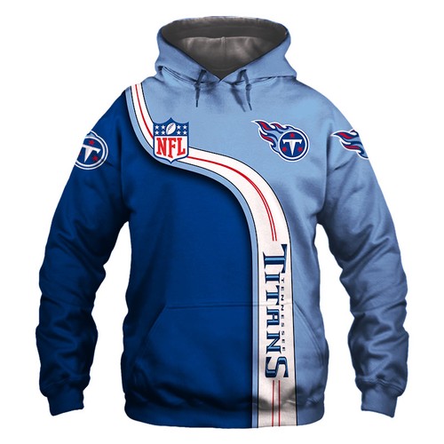 Amazon Sports Team Official Nfl Tennessee Titans Hoodie 3D