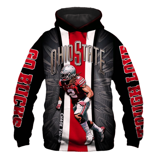 Amazon Sports Team Official Ohio State Buckeyes Nfl Hoodie 3D