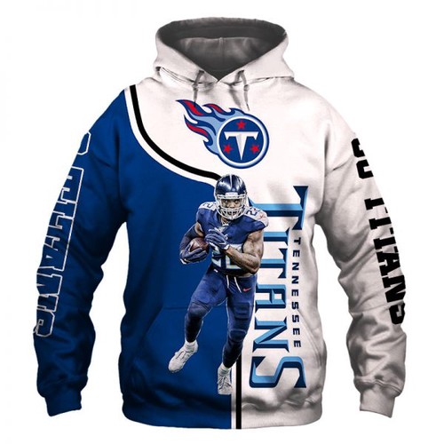 Amazon Sports Team Official Tennessee Titans Nfl Hoodie 3D