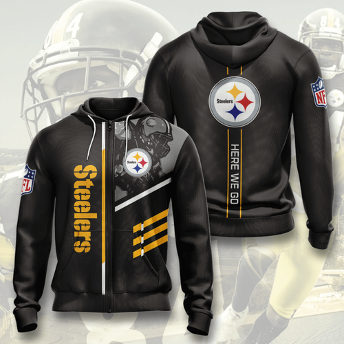 Amazon Sports Team Pittsburgh Steelers Hoodie 3D