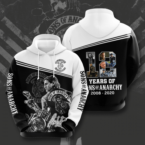 Amazon Sports Team Sons Of Anarchy Movie Character Hoodie 3D