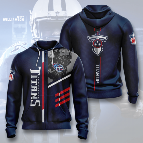 Amazon Sports Team Tennessee Titans Titan Up Hoodie 3D