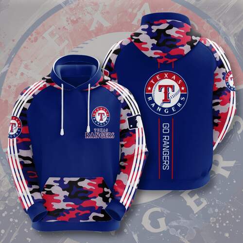 Amazon Sports Team Texas Rangers Hoodie 3D