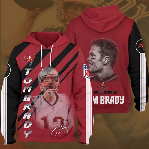 Amazon Sports Team Tom Brady Hoodie 3D