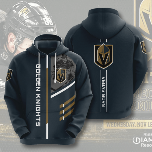 Amazon Sports Team Vegas Golden Knights Hoodie 3D