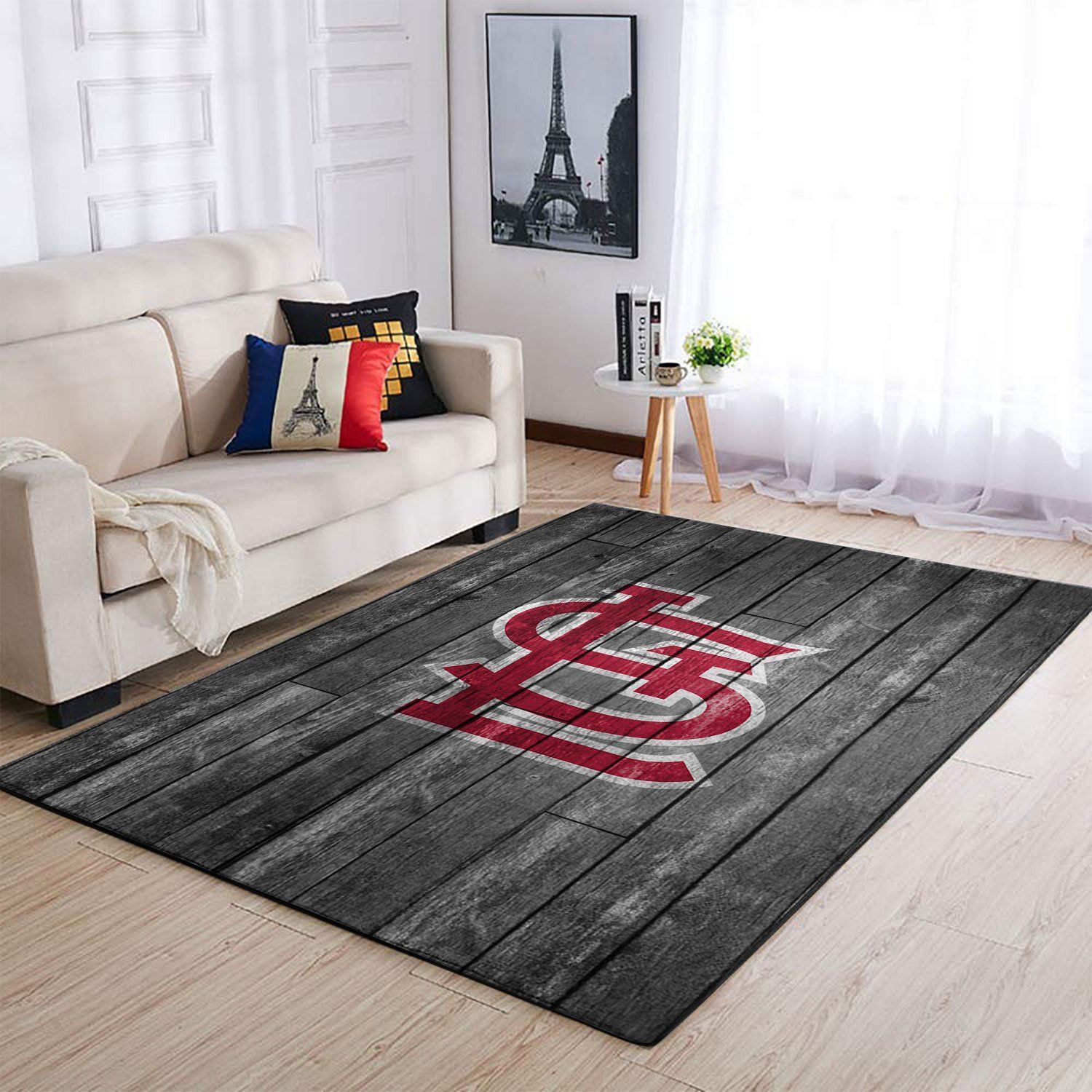 Amazon St. Louis Cardinals Living Room Area Rug