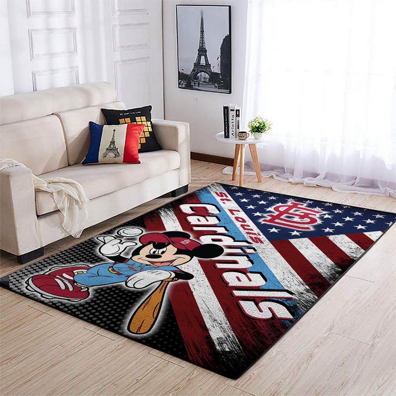 Amazon St. Louis Cardinals Living Room Area Rug