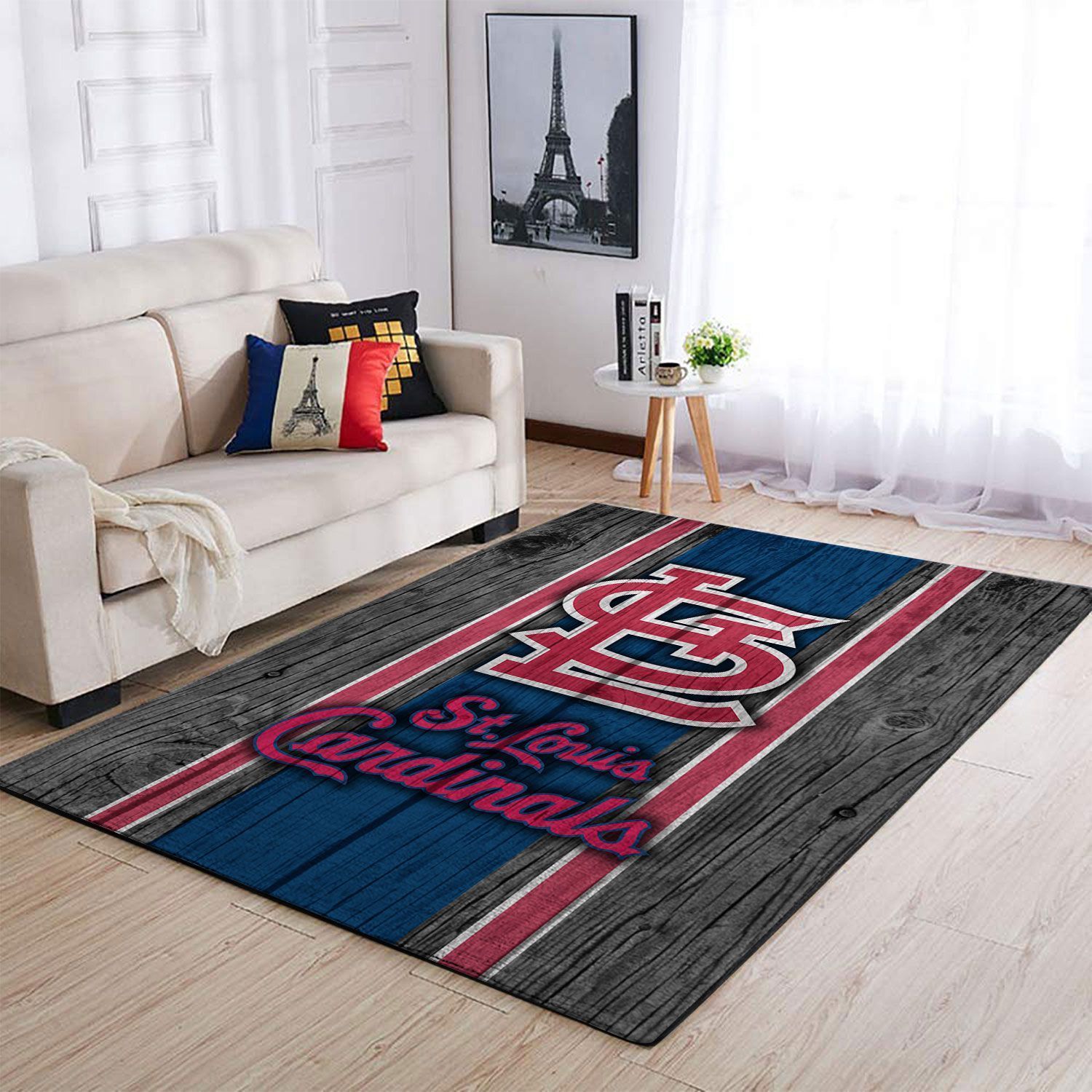 Amazon St. Louis Cardinals Living Room Area Rug