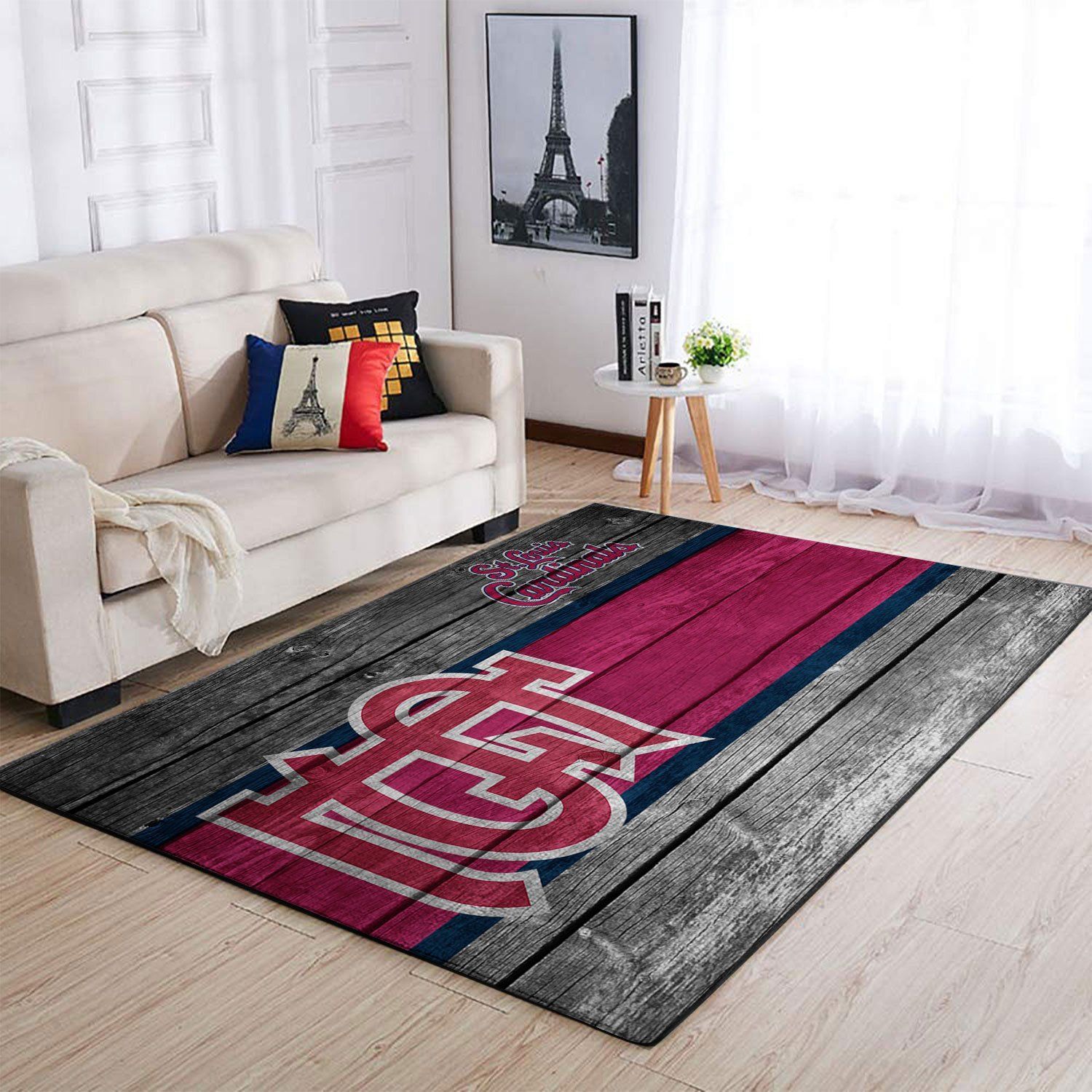 Amazon St. Louis Cardinals Living Room Area Rug