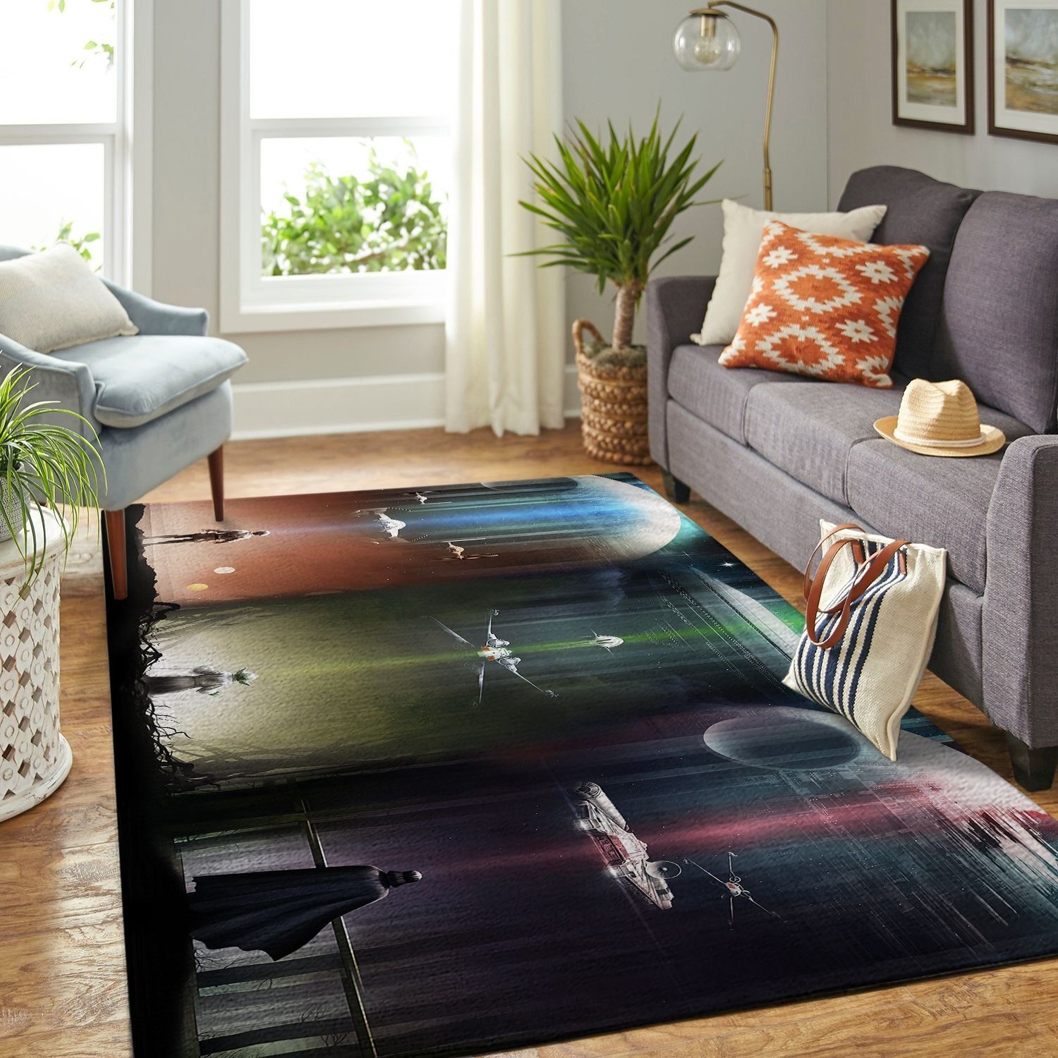 Amazon Star War Living Room Area Rug