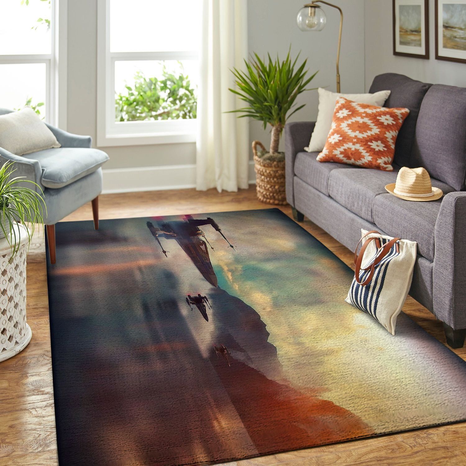 Amazon Star War Living Room Area Rug