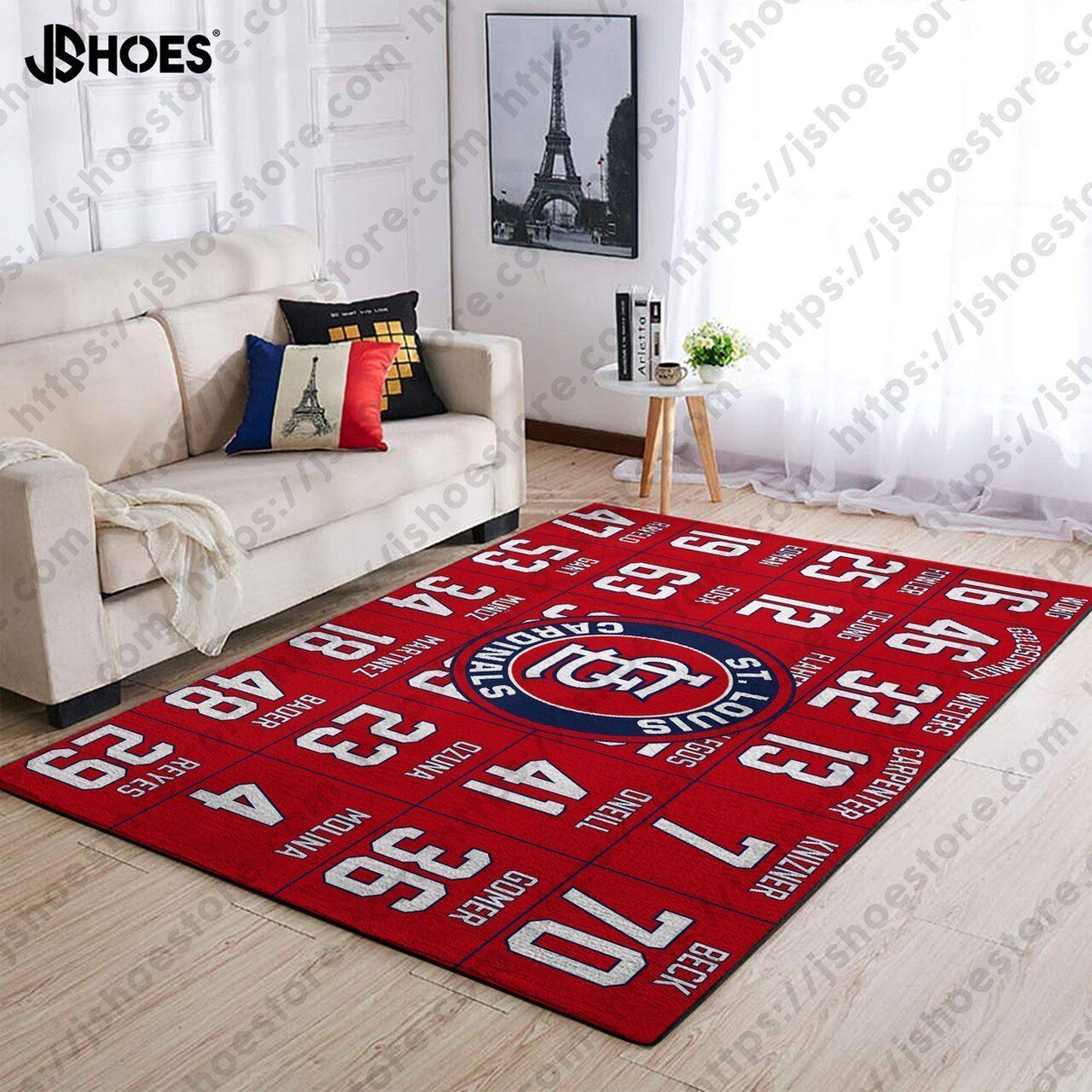 Amazon St.louis Cardinals Living Room Area Rug