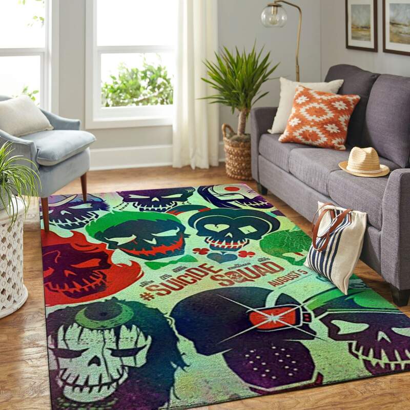 Amazon Suicide Squad Living Room Area Rug
