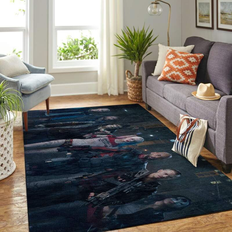 Amazon Suicide Squad Living Room Area Rug