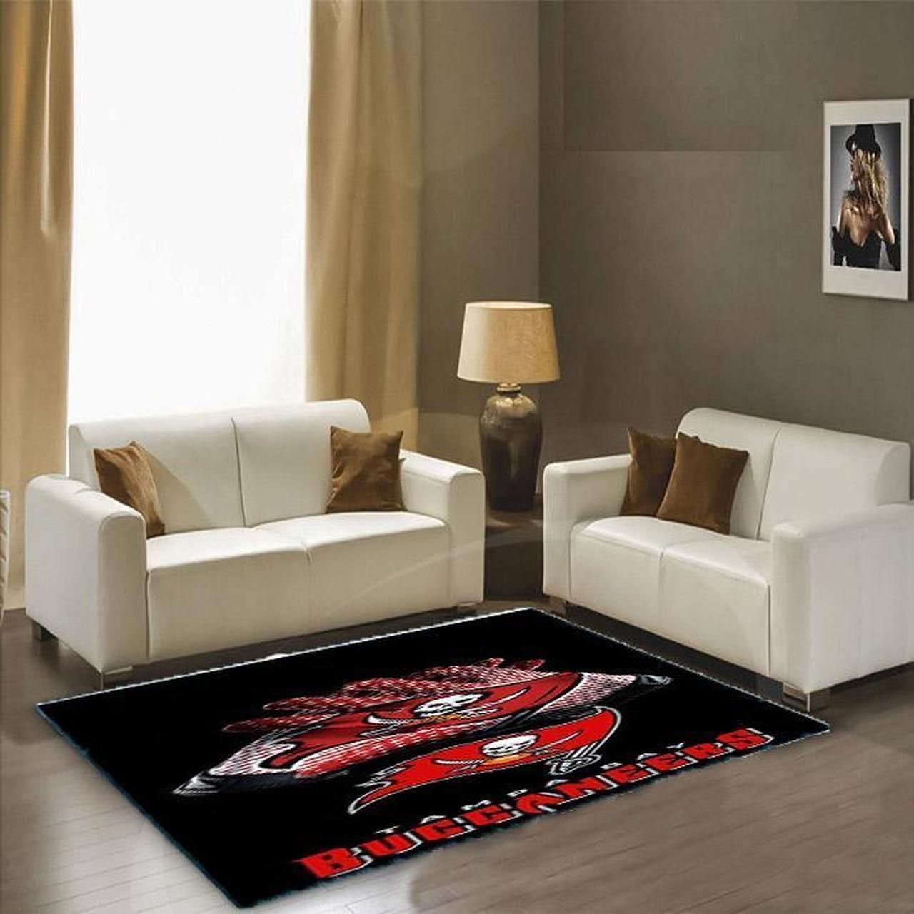 Amazon Tampa Bay Buccaneers Living Room Area Rug