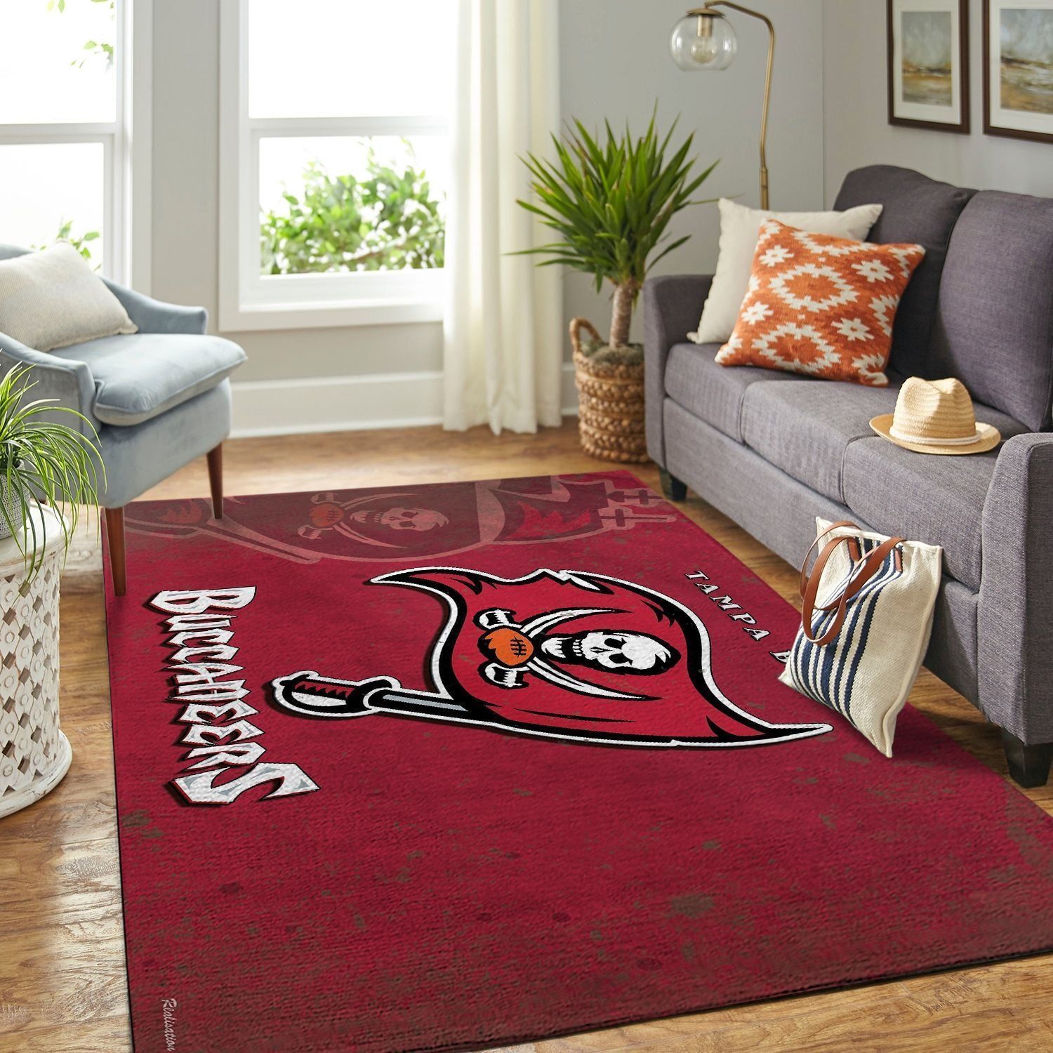 Amazon Tampa Bay Buccaneers Living Room Area Rug
