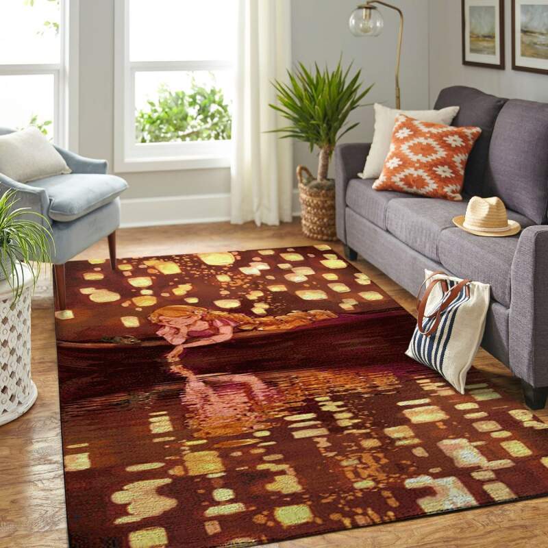 Amazon Tangled Disney Movie Living Room Area Rug