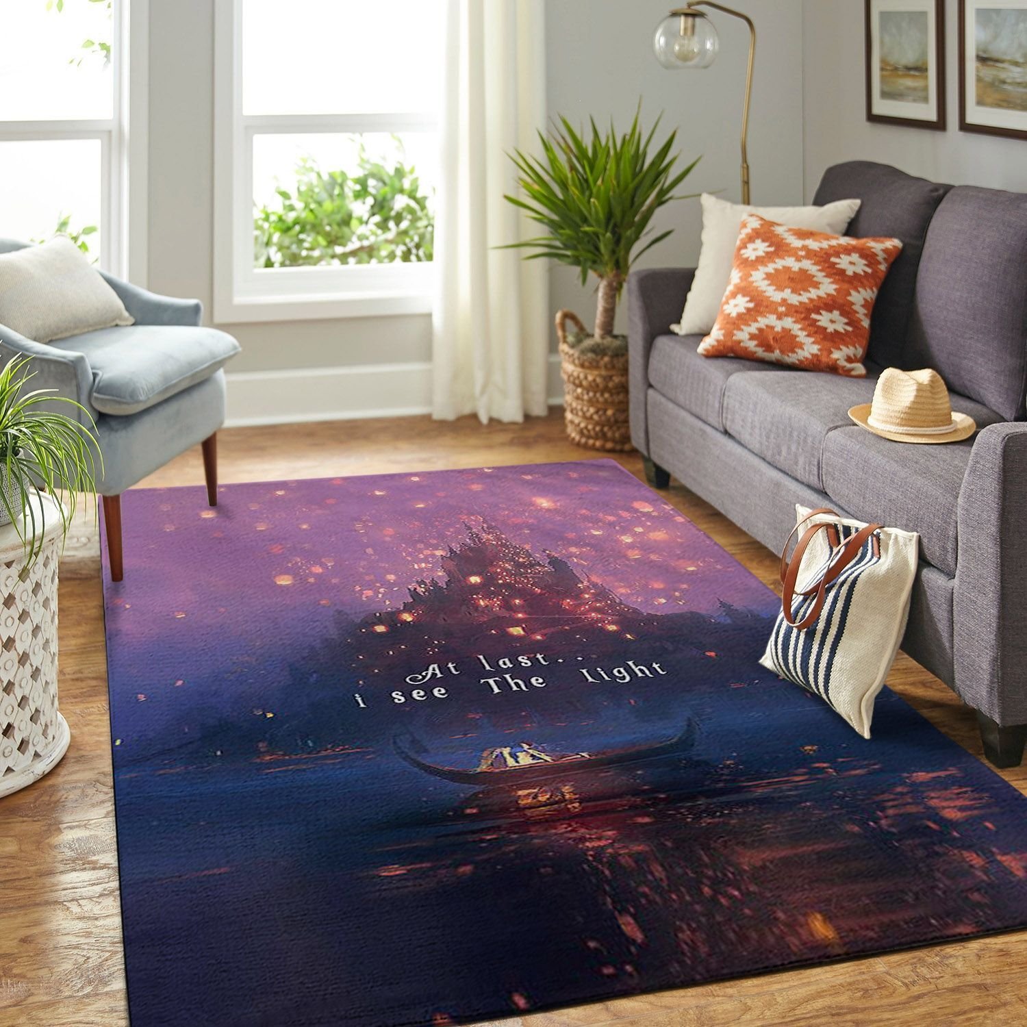 Amazon Tangled Disney Movie Living Room Area Rug