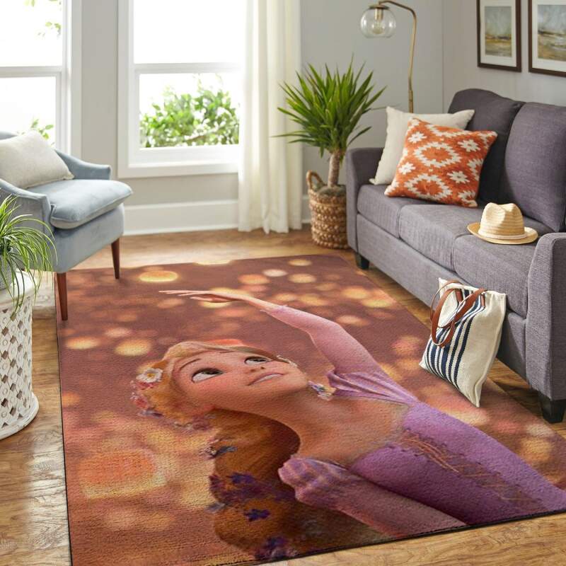 Amazon Tangled Disney Movie Living Room Area Rug