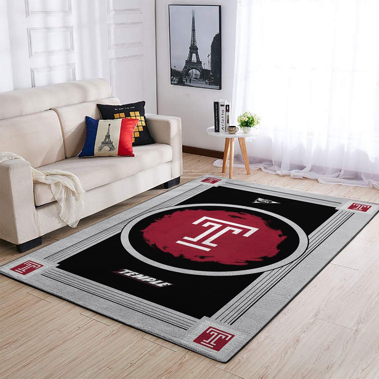 Amazon Temple Owls Living Room Area Rug