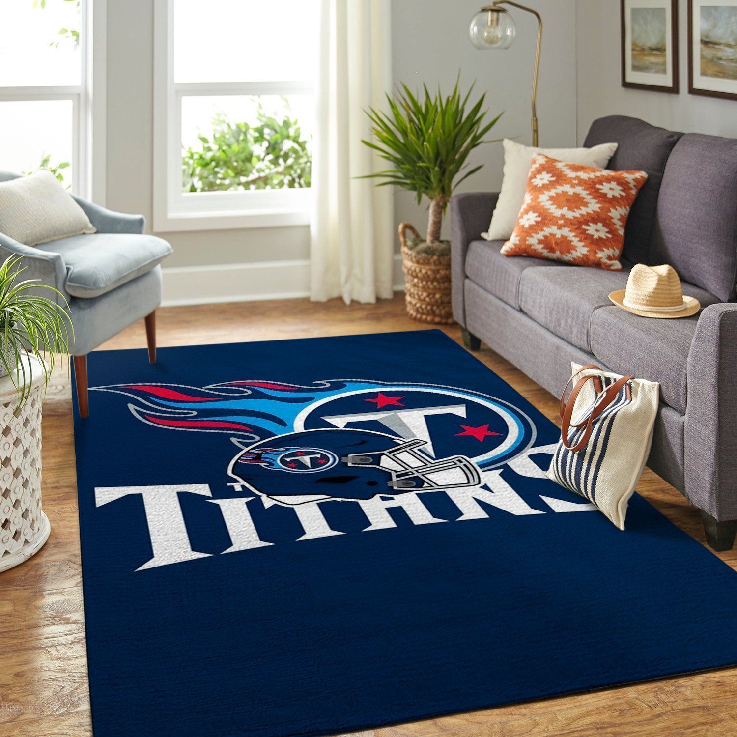 Amazon Tennessee Titans Living Room Area Rug