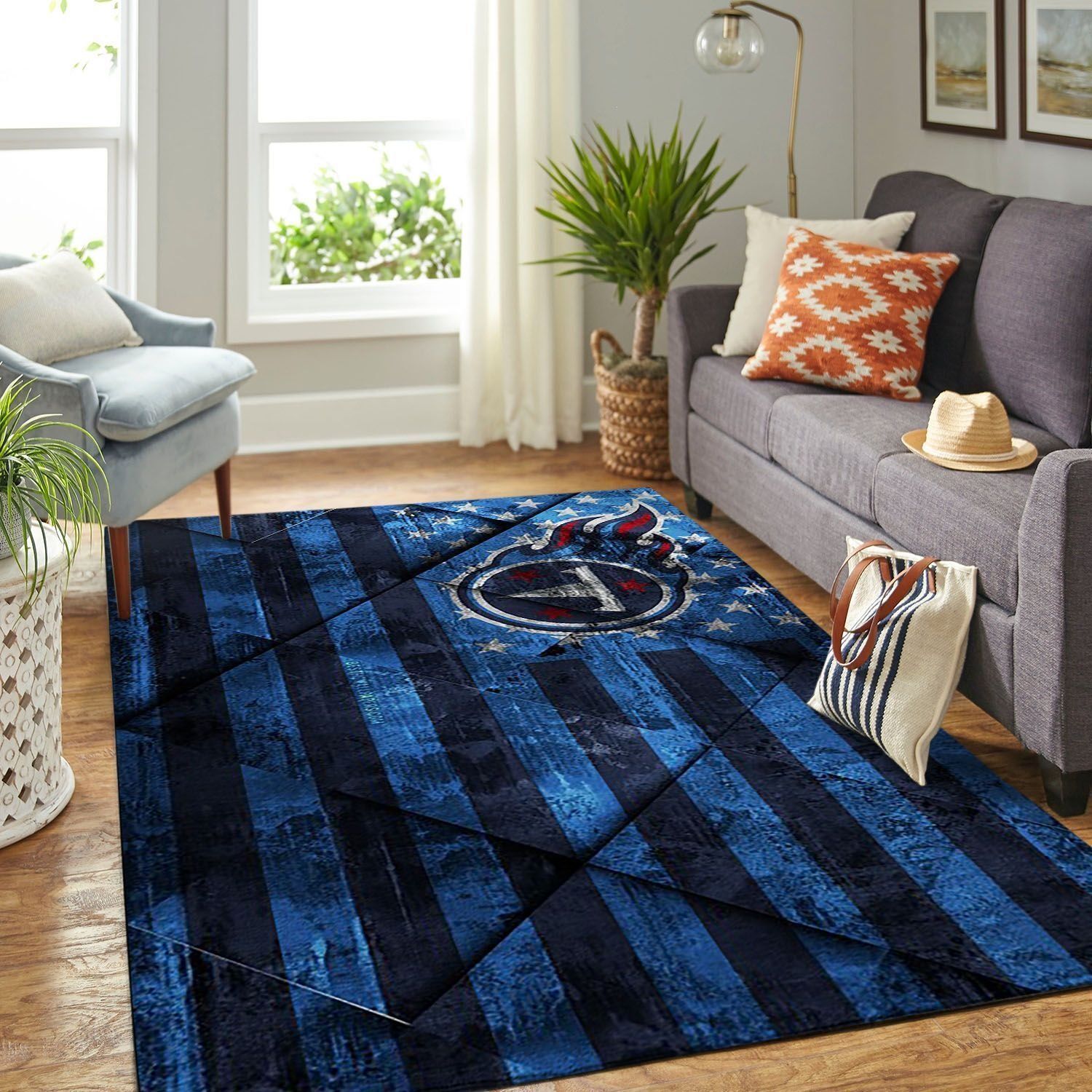 Amazon Tennessee Titans Living Room Area Rug