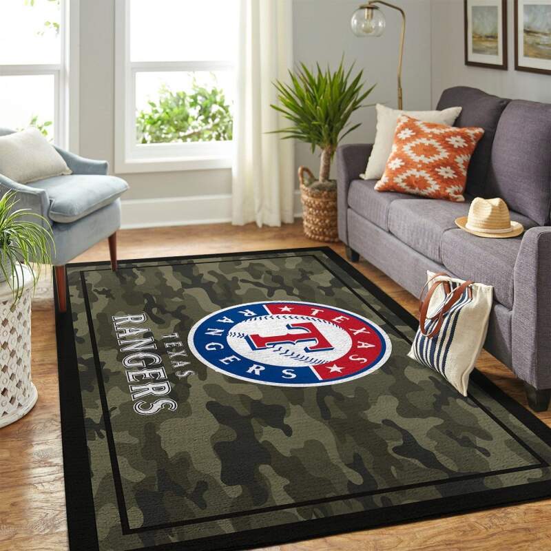 Amazon Texas Rangers Living Room Area Rug