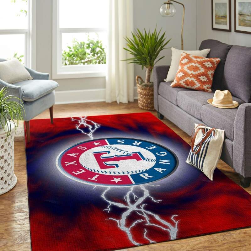 Amazon Texas Rangers Living Room Area Rug