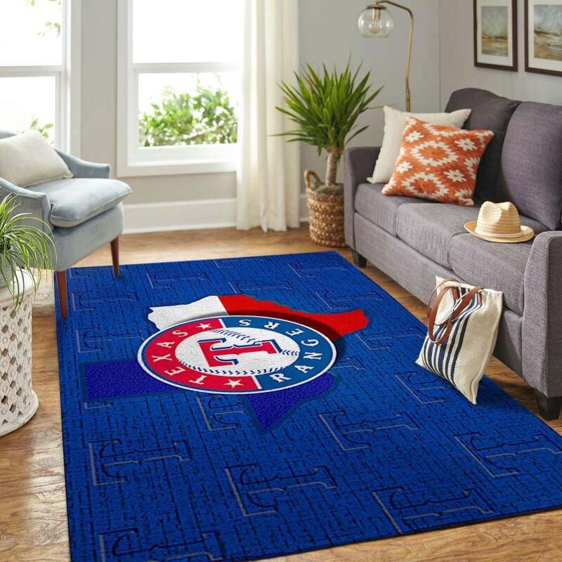 Amazon Texas Rangers Living Room Area Rug
