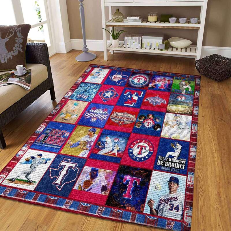 Amazon Texas Rangers Living Room Area Rug