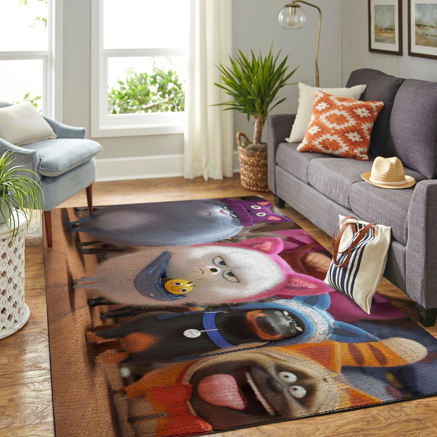 Amazon The Secret Life Of Pets2- Living Room Area Rug
