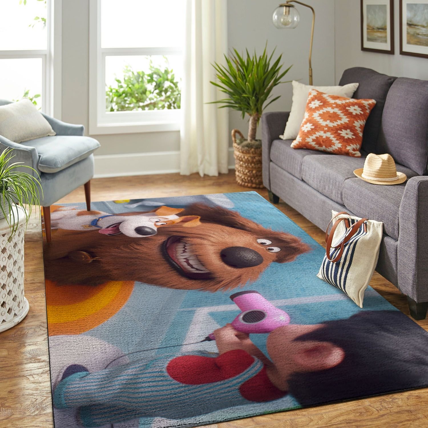 Amazon The Secret Life Of Pets2- Living Room Area Rug