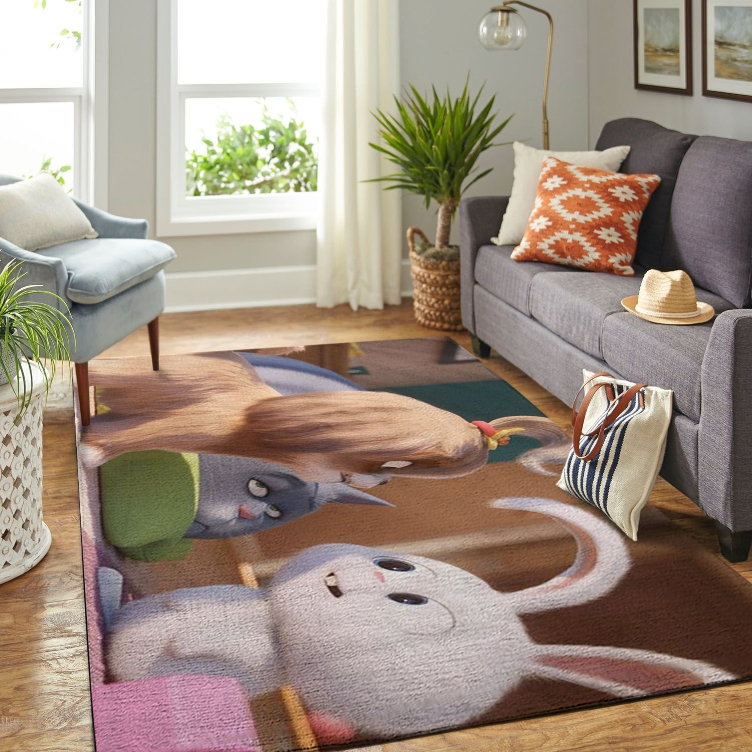Amazon The Secret Life Of Pets2- Living Room Area Rug
