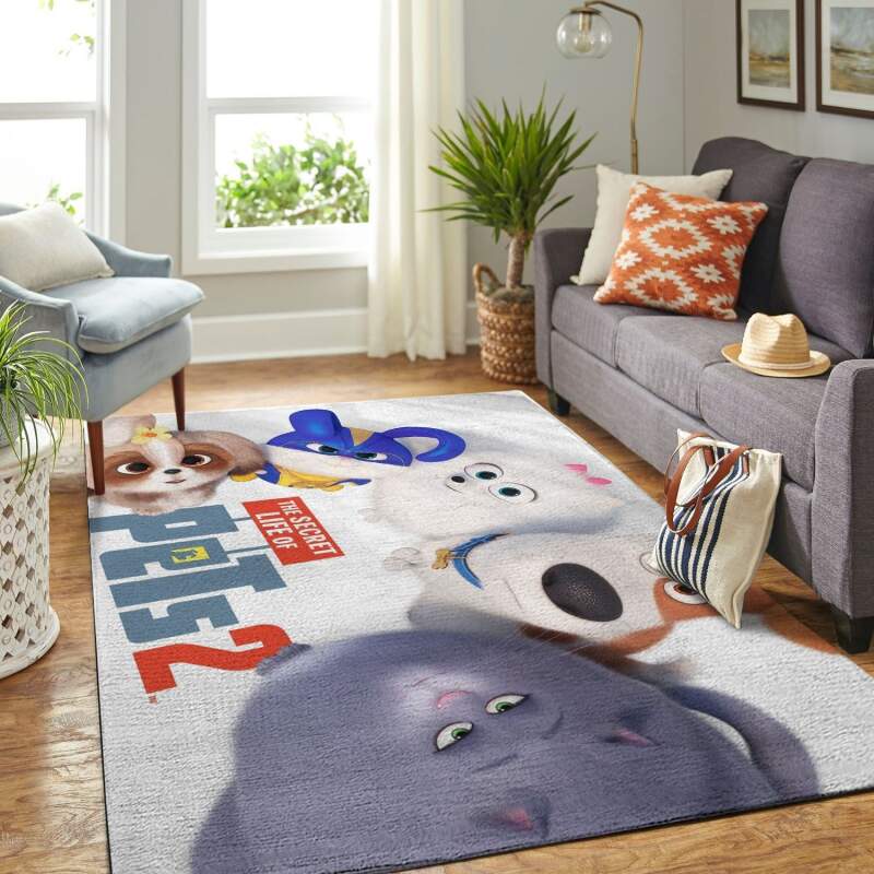 Amazon The Secret Life Of Pets2- Living Room Area Rug