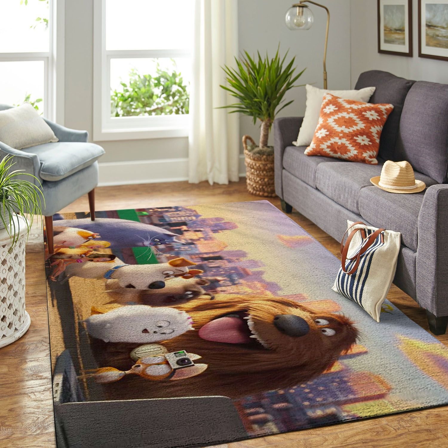 Amazon The Secret Life Of Pets2- Living Room Area Rug