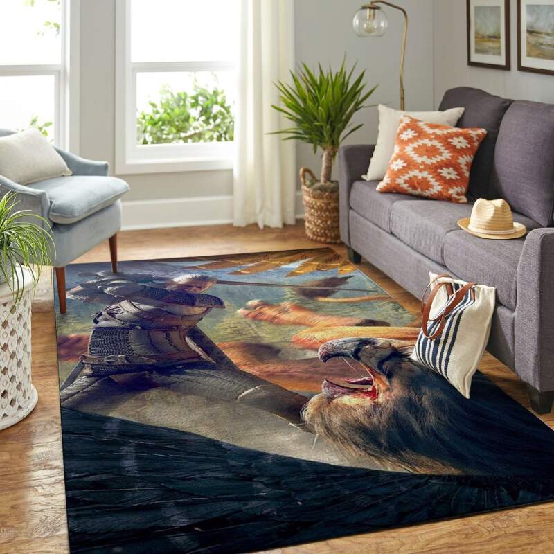 Amazon The Witcher Geralt Netflix Movie Living Room Area Rug