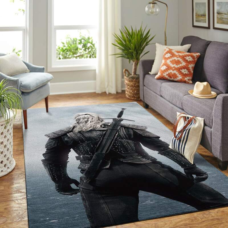 Amazon The Witcher Geralt Netflix Movie Living Room Area Rug