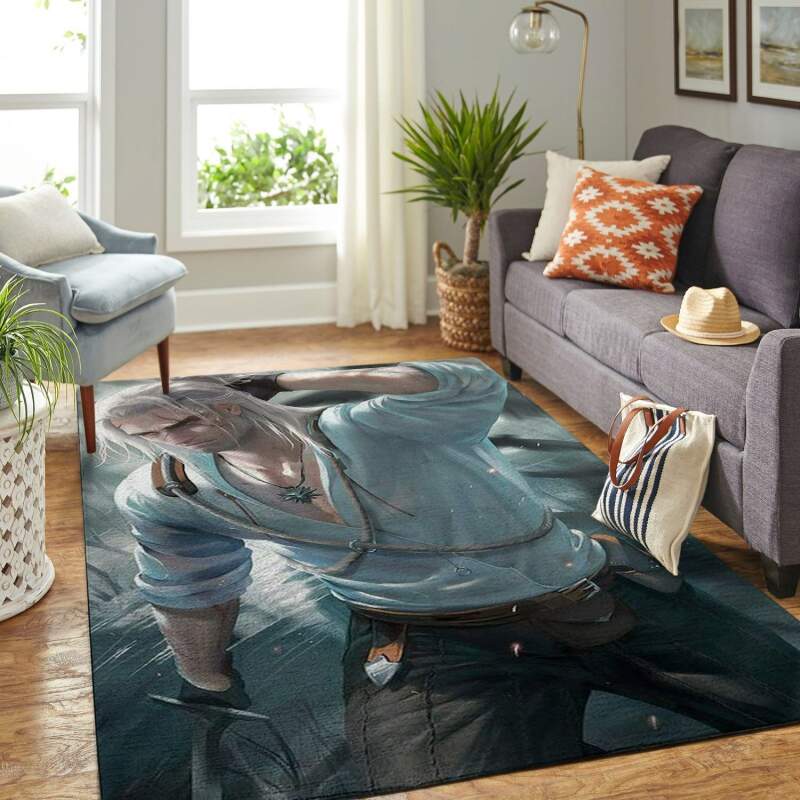 Amazon The Witcher Geralt Netflix Movie Living Room Area Rug