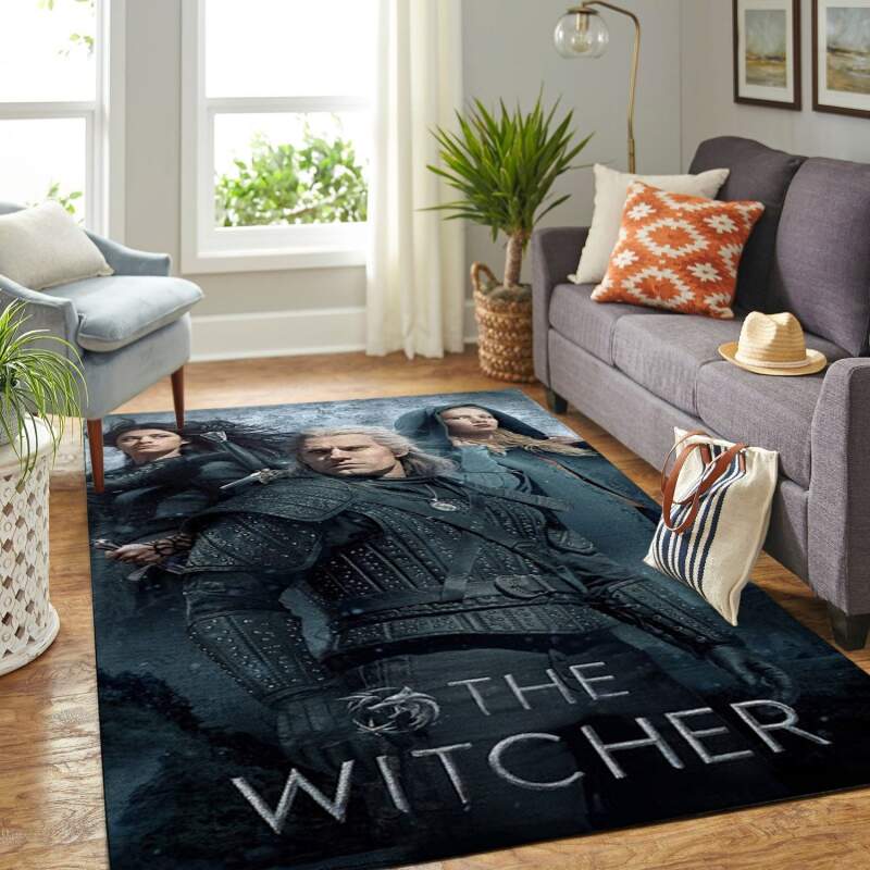 Amazon The Witcher Geralt Netflix Movie Living Room Area Rug