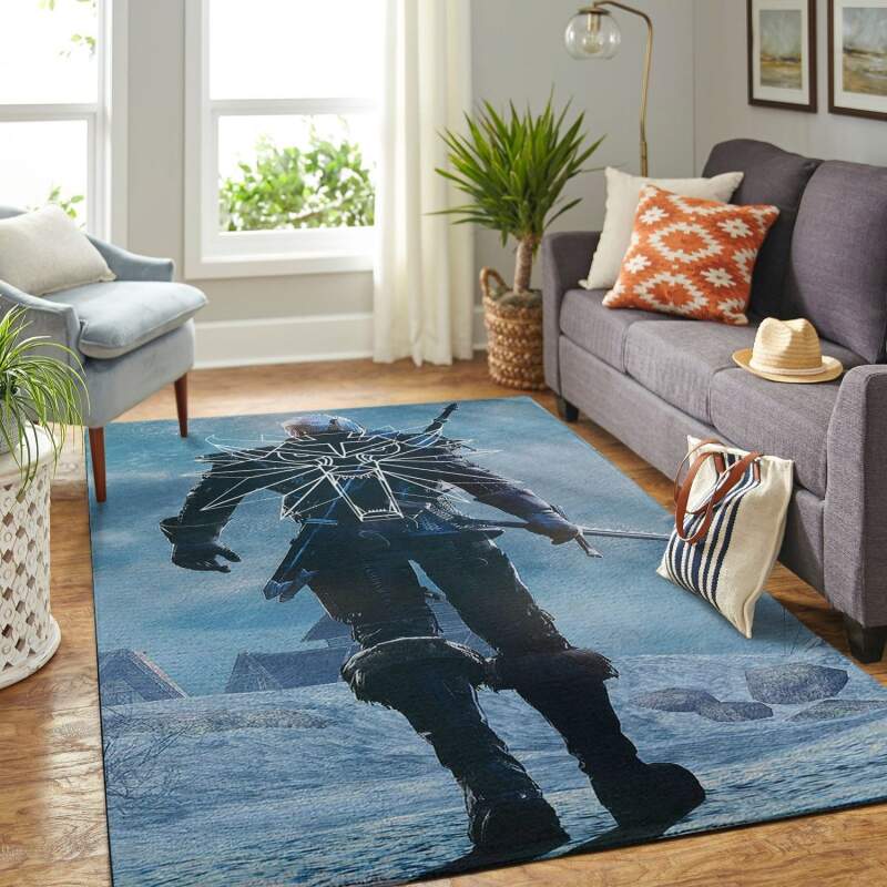 Amazon The Witcher Geralt Netflix Movie Living Room Area Rug