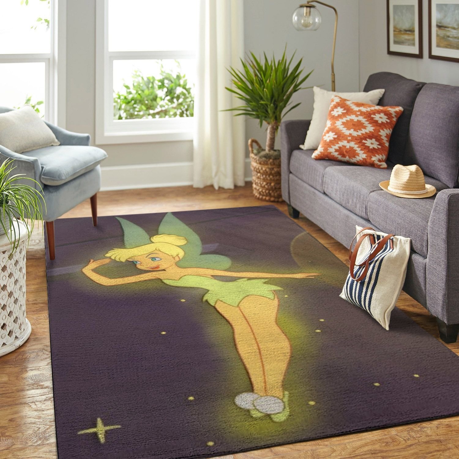 Amazon Tinkerbell Great Fairy Living Room Area Rug