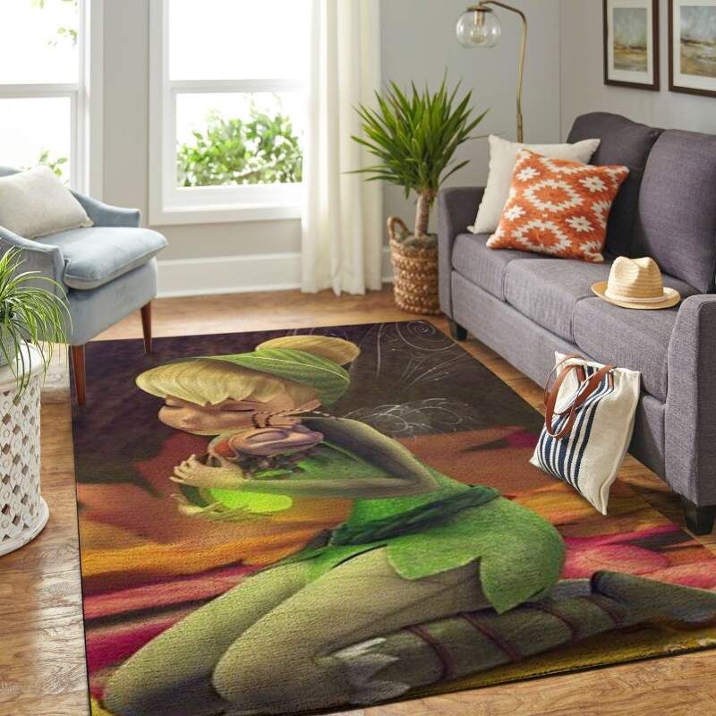 Amazon Tinkerbell Great Fairy Living Room Area Rug