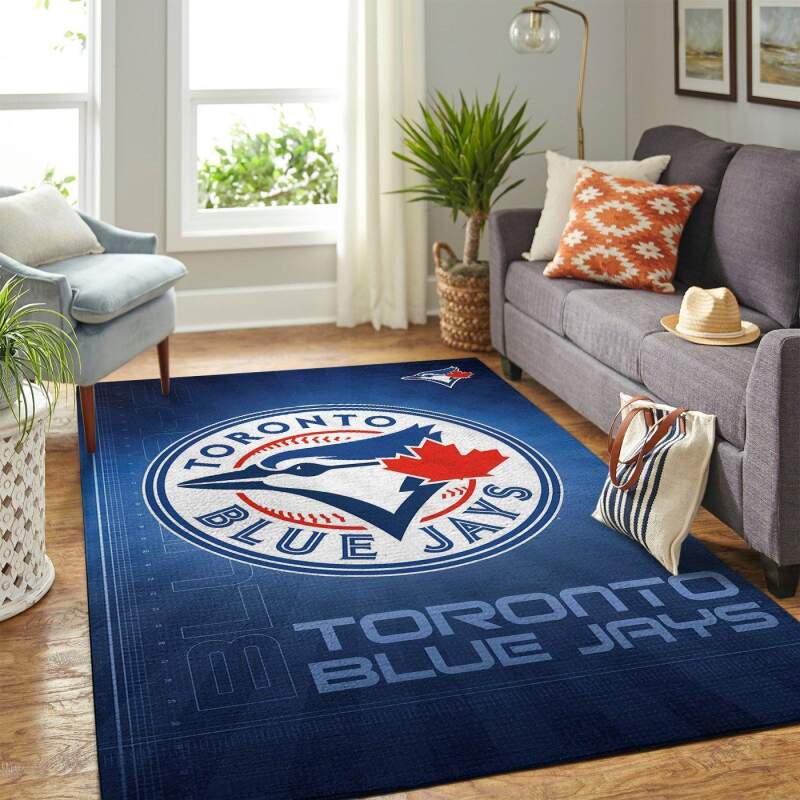 Amazon Toronto Blue Jays Living Room Area Rug