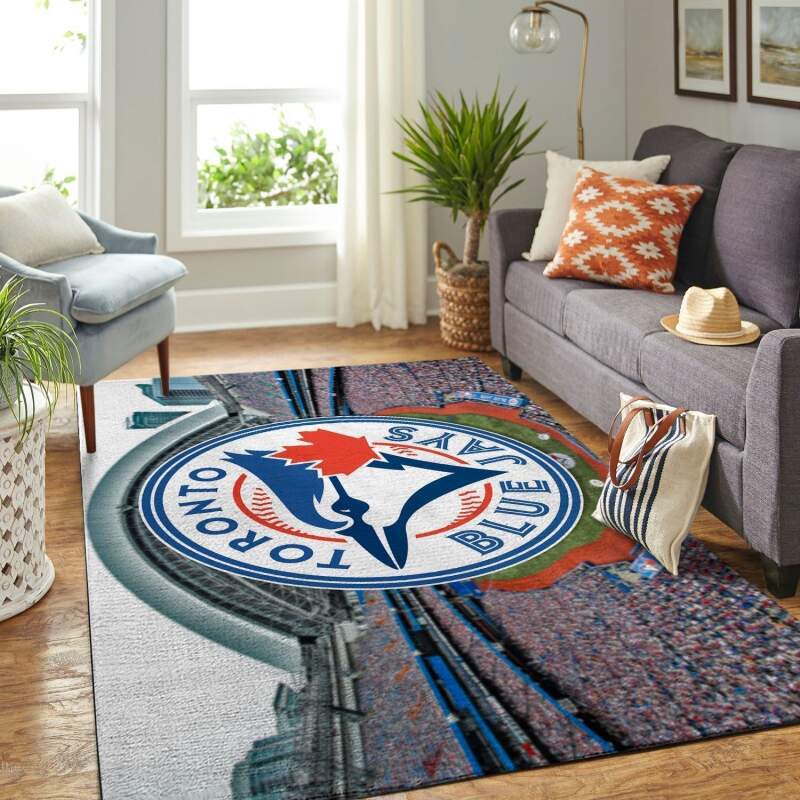 Amazon Toronto Blue Jays Living Room Area Rug