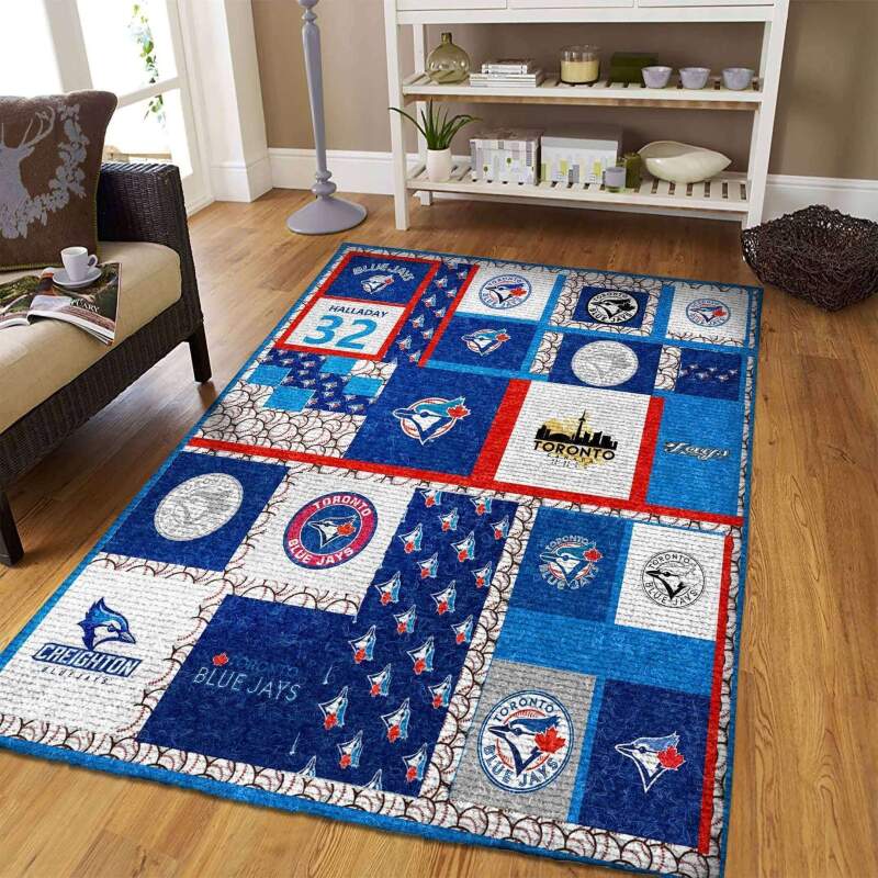 Amazon Toronto Blue Jays Living Room Area Rug