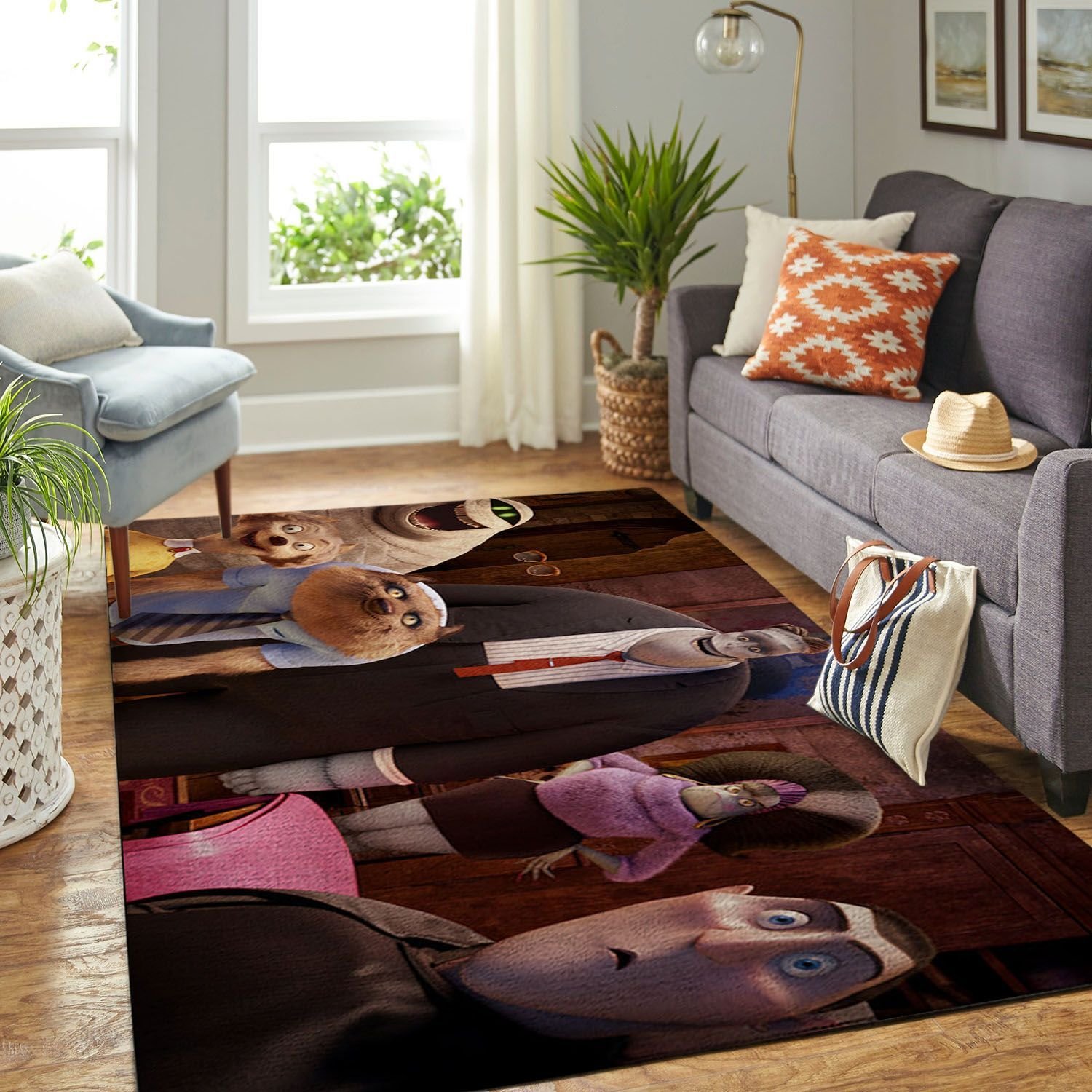 Amazon Transylvania Hotel Living Room Area Rug