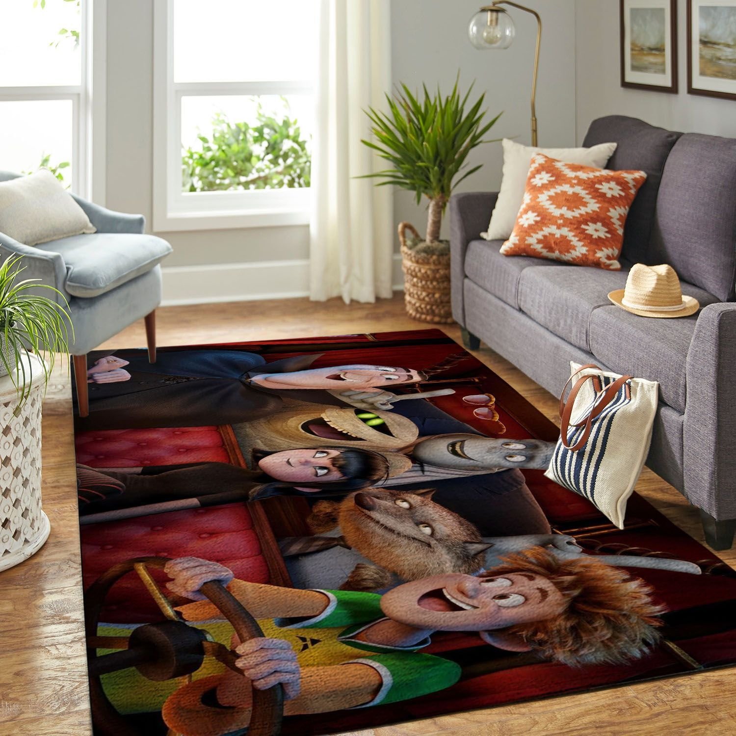 Amazon Transylvania Hotel Living Room Area Rug