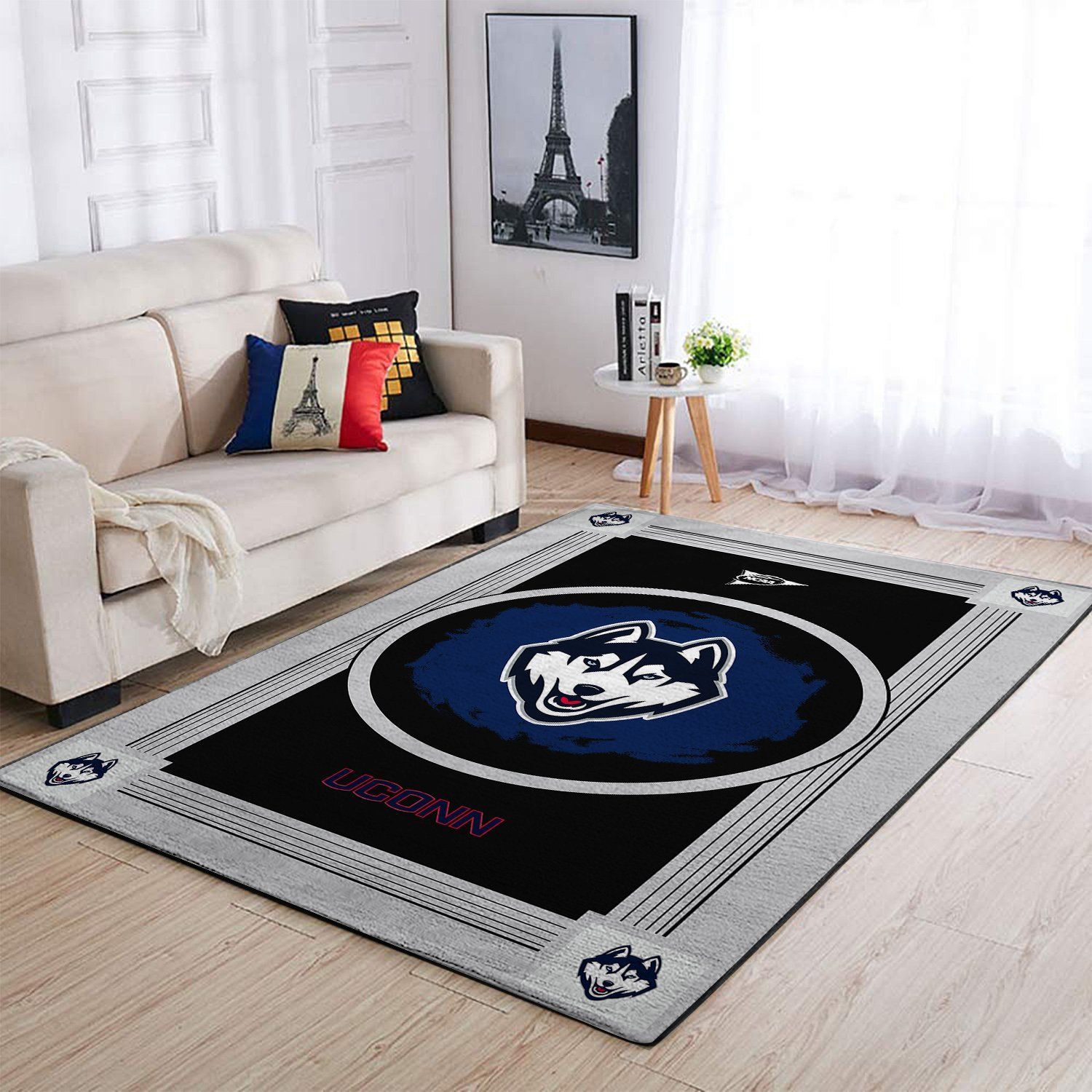 Amazon Uconn Huskies Living Room Area Rug